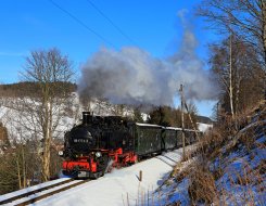 Plandampf Oberwiesenthal DR Zug